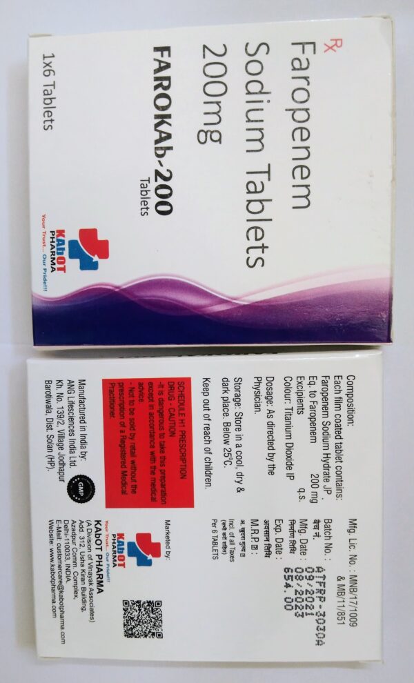 Faropenem tablet